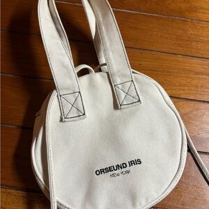 Orseund Iris Small Cream Canvas Tote